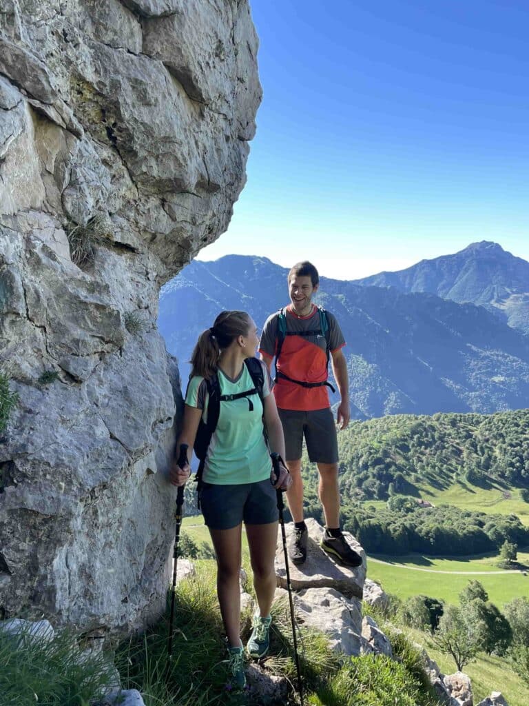 Escursione in montagna