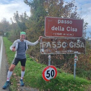 Roberto al Passo della Cisa