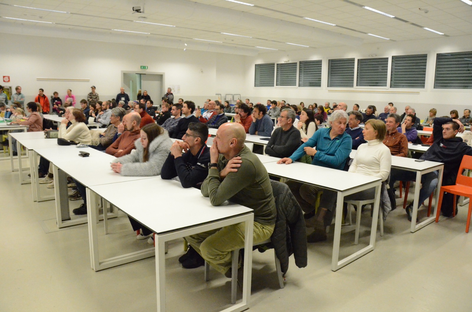 Pubblico alla conferenza stampa di Resegup 2025 al politecnico di Lecco