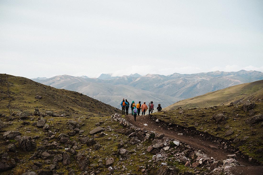 Progetto Guardianes Roberto Mor - Escursionisti sulle Ande in Perù
