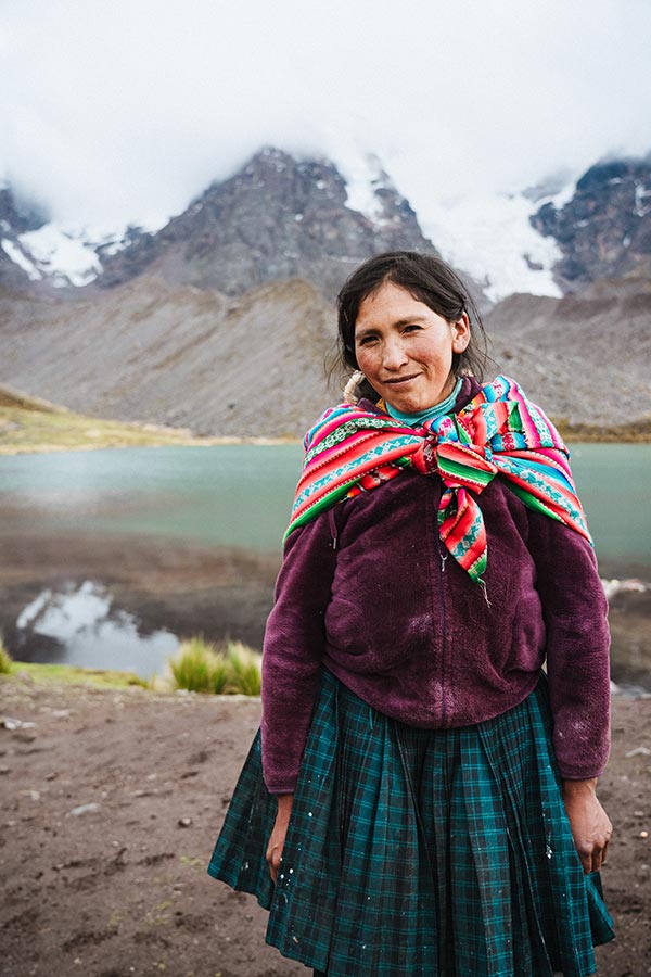 Progetto Guardianes Roberto Mor - Ritratto di una donna andina