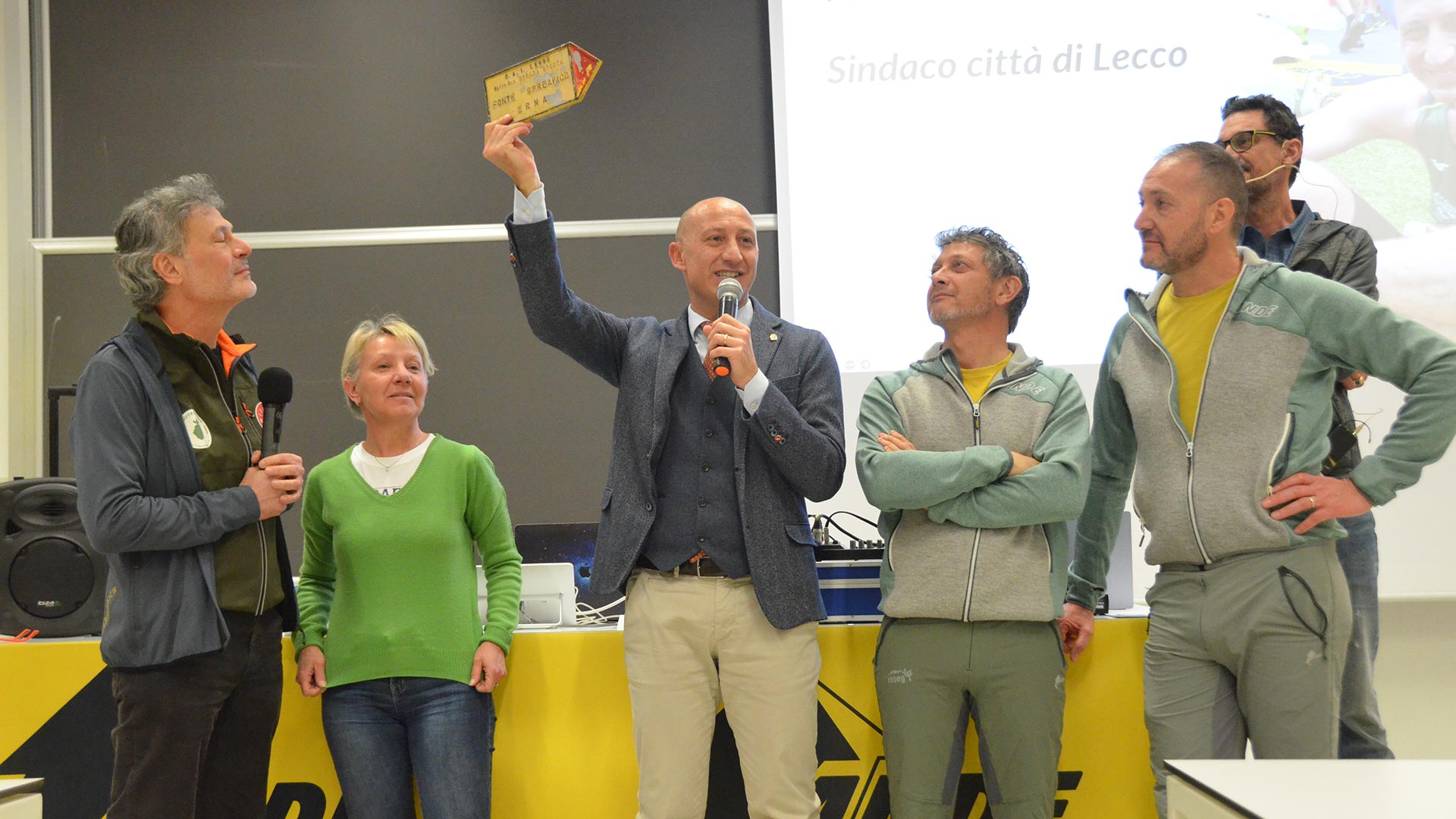 Conferenza Stampa Ande ResegUp 2026 sindaco di Lecco Mauro Gattinoni