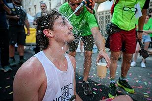 Resegup 2026 atleta all'arrivo