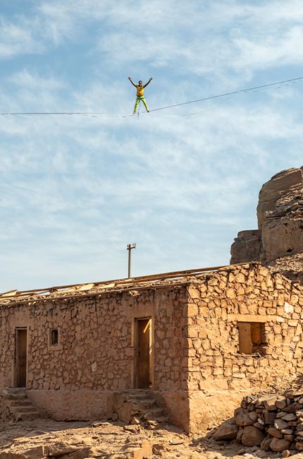 Another Way Documentario sulla slackline nel deserto del Sinai