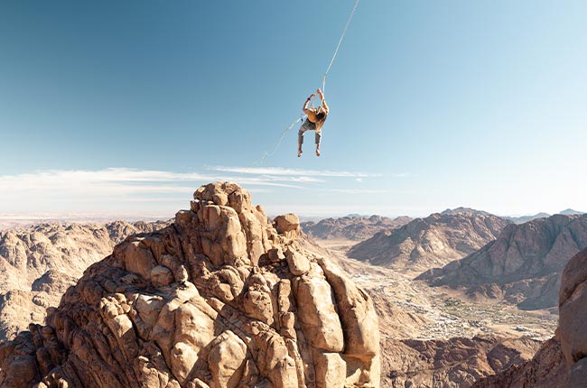 Another Way Documentario sulla slackline nel deserto del Sinai