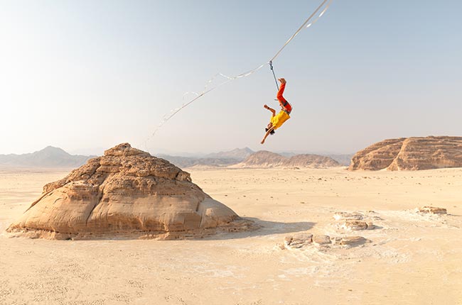 Another Way Documentario sulla slackline nel deserto del Sinai