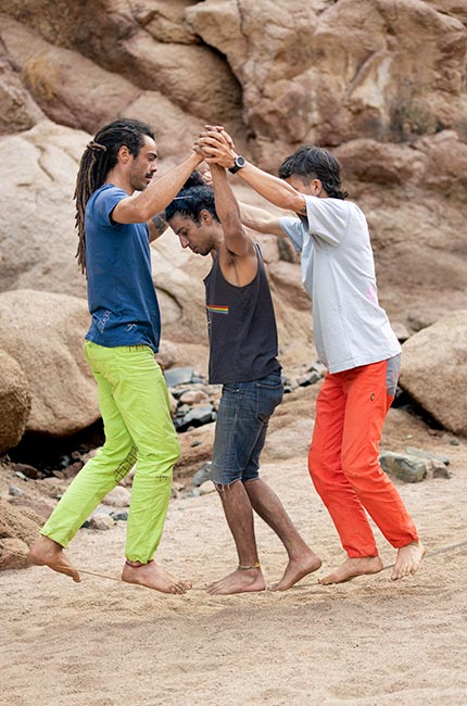 Another Way Documentario sulla slackline nel deserto del Sinai