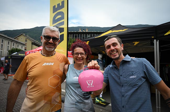 Doppia W Ultra 2026: Nicola Faccinetto marketing manager di Ande e organizzatori della gara