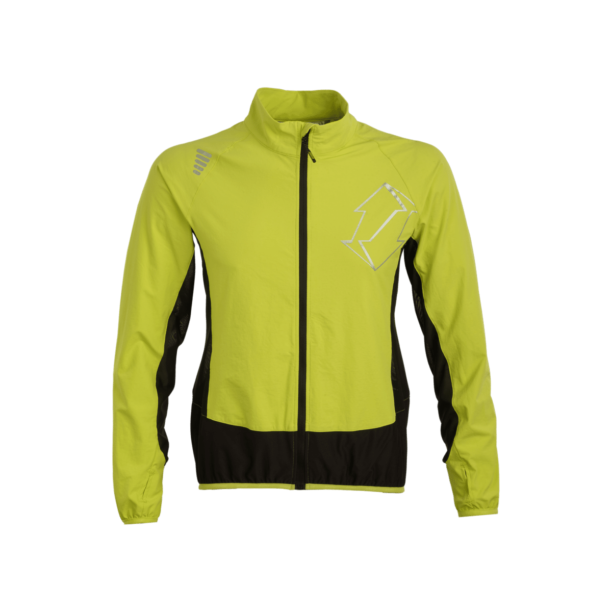 Felpa uomo Running Jkt verde lime
