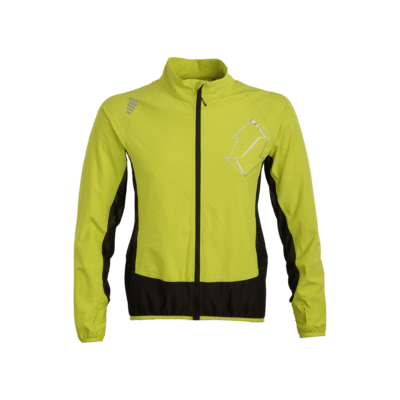 Felpa uomo Running Jkt verde lime