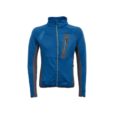 Felpa uomo Denali Fleece Full Zip blu e antracite
