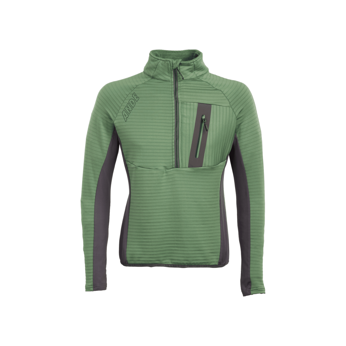 Felpa uomo Denali Fleece 1/2 Zip verde