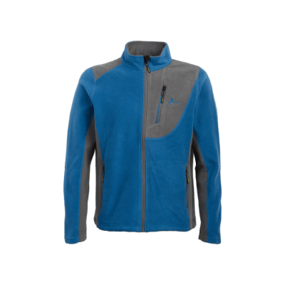 Felpa uomo Duran Fleece grigia e blu