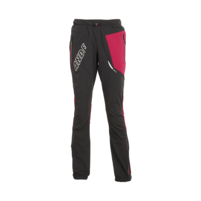 Pantaloni donna Manaslu Lady Pant neri e fucsia
