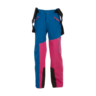 Pantaloni donna Alagna Lady Pant blu e fucsia