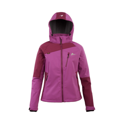 Giacca donna Brentei Lady Jkt rosso e fucsia