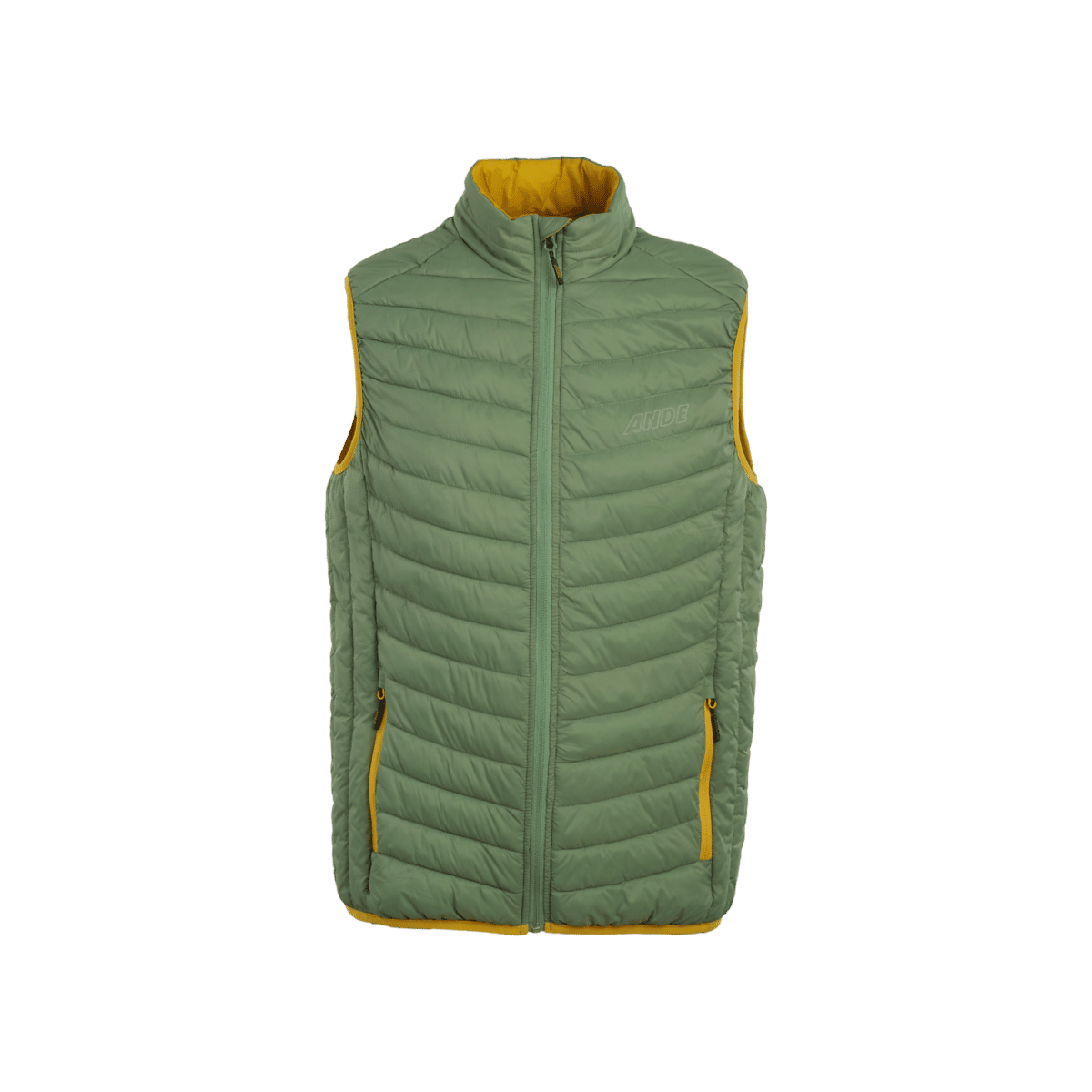 Piumino Gilet Uomo Brunico Vest verde timo