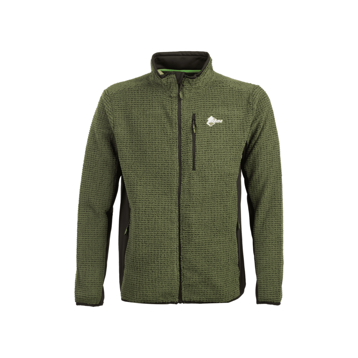 Felpa Uomo Monviso Fleece verde militare