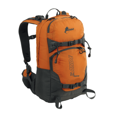 Zaino Ande Snow grigio e arancione