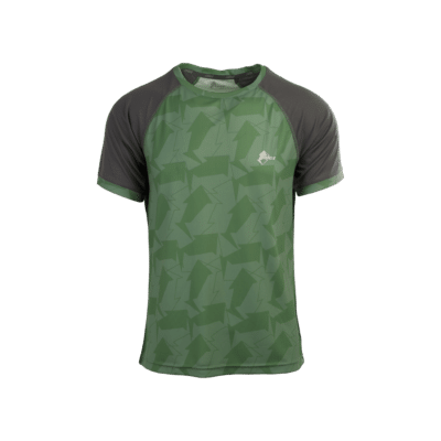 Maglietta Uomo New Pertusio T-Shirt fantasia verde scuro
