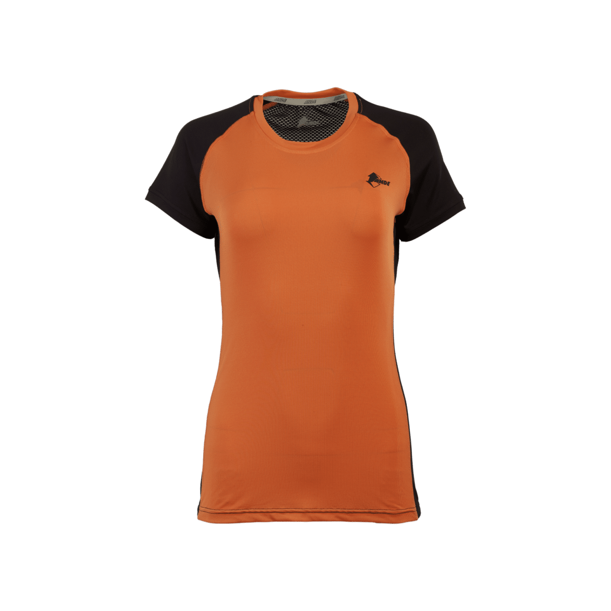 Maglietta donna Rosetta Lady T-Shirt albicocca e nero