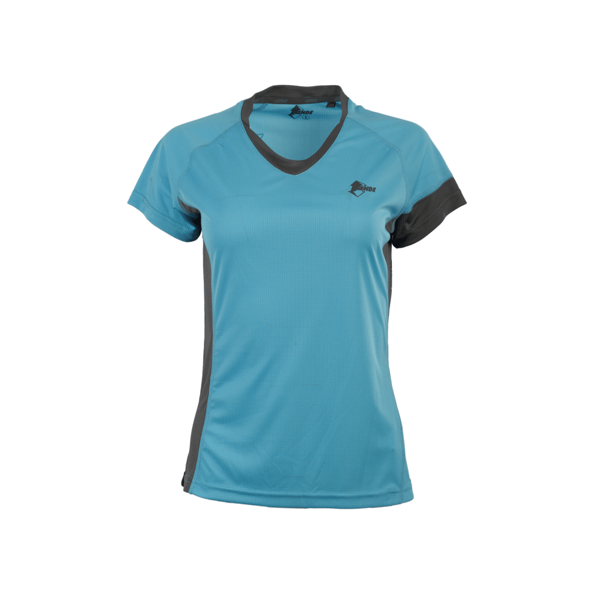 Maglietta donna Cecilia Lady T-Shirt azzurra e nera