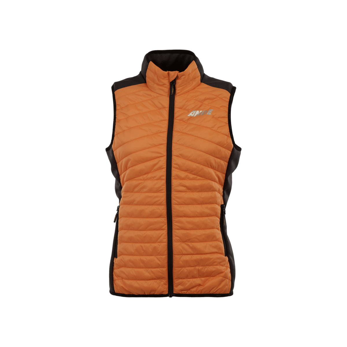 Cristallo Lady vest gilet donna arancione