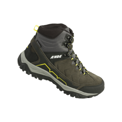 Scarpa da trekking Hiker marrone di lato sollevata
